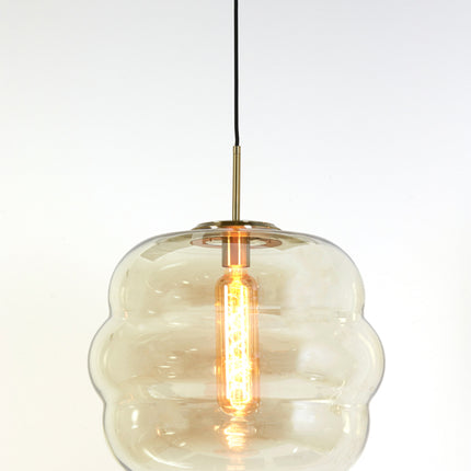 Hanglamp Misty - Smoke Glas - 45x45x48cm