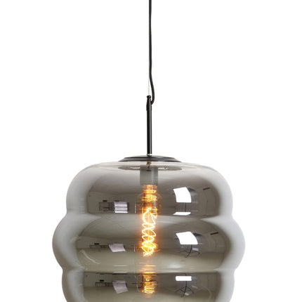 Hanglamp Misty - Smoke Glas - 45x45x48cm