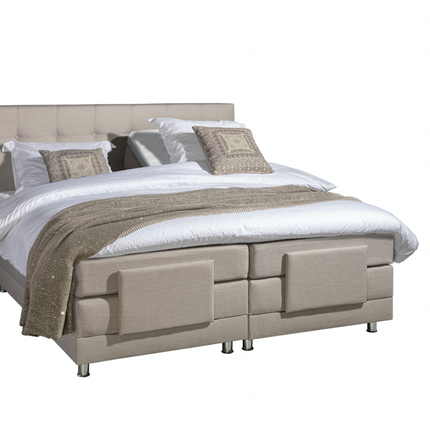 Elektrische Boxspring Nauplion - Complete set incl. montage 90x200