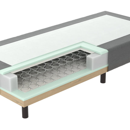 Losse boxspring Bonellvering Antraciet 80x200