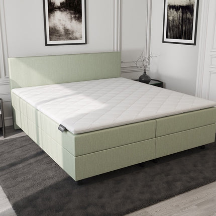 Opberg Boxspring Groen 180x210