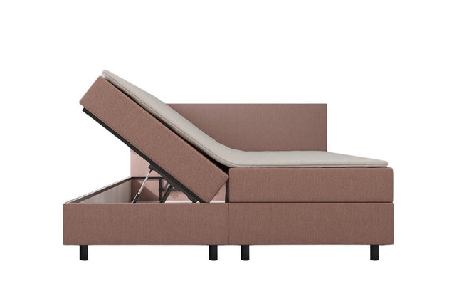 Opberg Boxspring Oud Roze 140x200