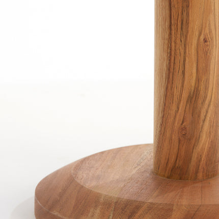 Bijzettafel Nalagu - Hout - Ã˜35cm