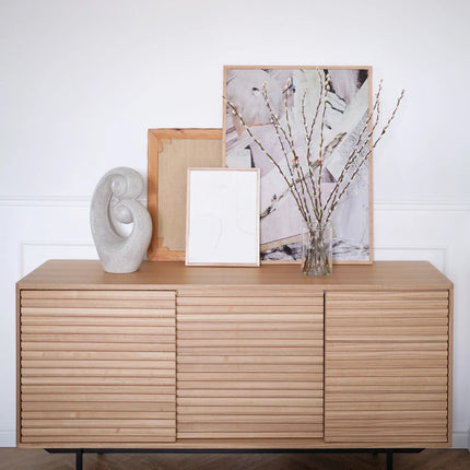 Sense sideboard - natural ash wood