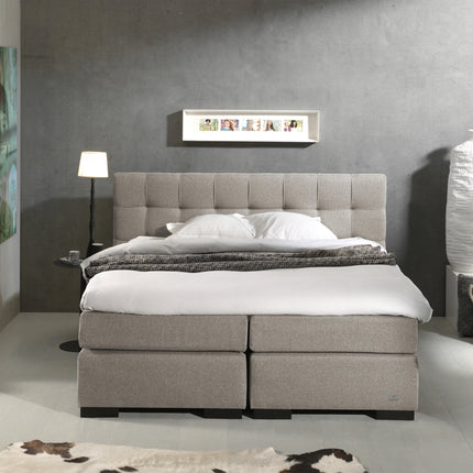 Opbergboxspring Birdybedd Beige 140x200