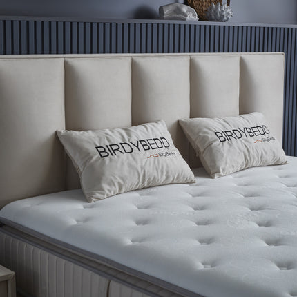 Opbergboxspring Birdybedd Beige 180x200