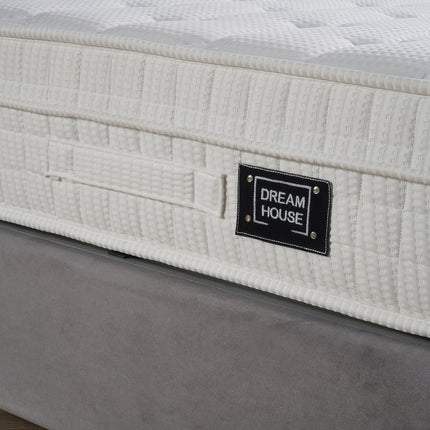 Opbergboxspring Miami Velvet Antraciet 160x200
