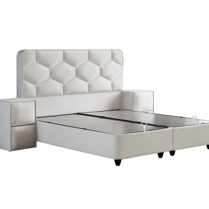 Opbergboxspring Dolcebedd Beige 160x200