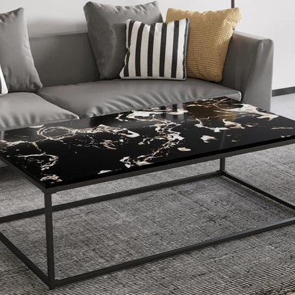 Salontafel  Composiet Marmer Zwart