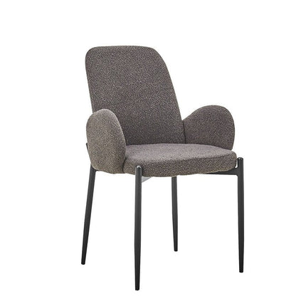 Eetkamerstoel Bouclé Grijs (2 per doos)