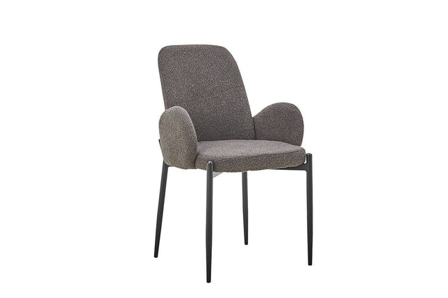 Eetkamerstoel Bouclé Grijs (2 per doos)