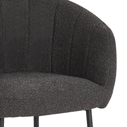 Eetkamerstoel Bouclé Grijs (2 per doos)