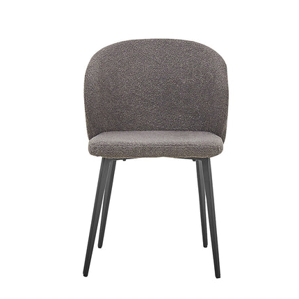Eetkamerstoel Bouclé Grijs (2 per doos)