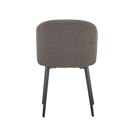 Eetkamerstoel Bouclé Grijs (2 per doos)