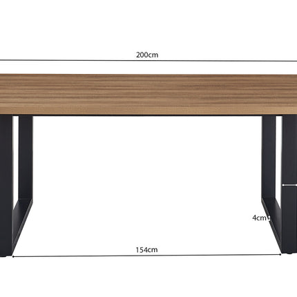 Eettafel 180 cm Decor Oude Eik
