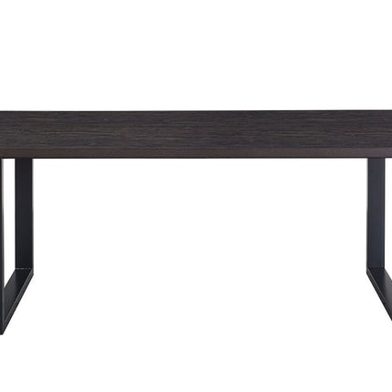 Eettafel 200 cm Decor Donkerbruin