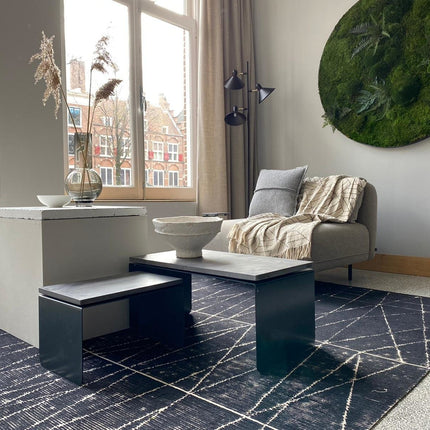Pyramid - Coffee Table Set - Concrete Top