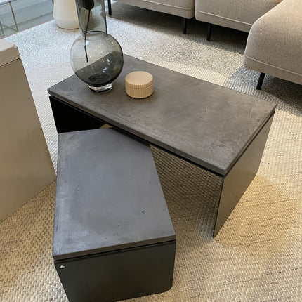 Pyramid - Coffee Table Set - Concrete Top