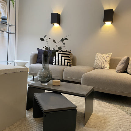Pyramid - Coffee Table Set - Concrete Top