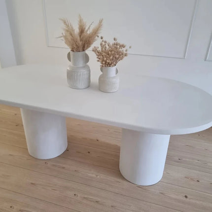 Organic Eettafel - Eco plaster coating