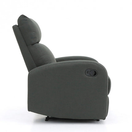 Relax 'France' manueel verstelbaar Stof Grijs (1c)