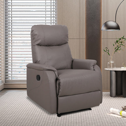 Relax 'Tokio' manueel verstelbaar PU Taupe (1c)