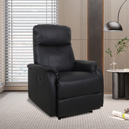 Relax 'Tokio' manueel verstelbaar PU Zwart (1c)