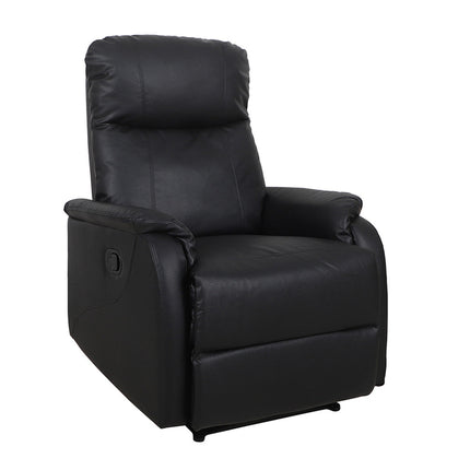 Relax 'Tokio' manueel verstelbaar PU Zwart (1c)
