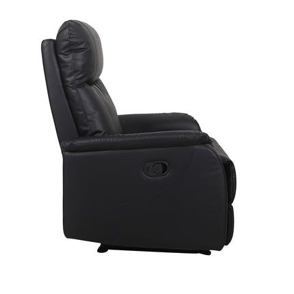 Relax 'Tokio' manueel verstelbaar PU Zwart (1c)