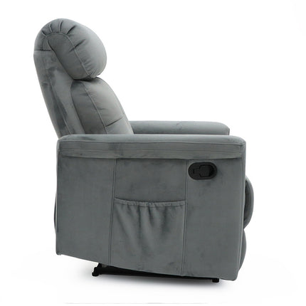 Relax 'Wuhan' manueel verstelbaar Stof Grijs (1c)