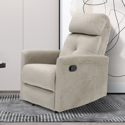 Relax 'Wuhan' manueel verstelbaar Stof Taupe (1c)