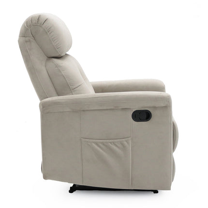 Relax 'Wuhan' manueel verstelbaar Stof Taupe (1c)