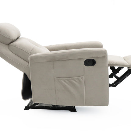 Relax 'Wuhan' manueel verstelbaar Stof Taupe (1c)