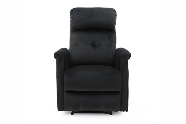 Relax 'Wuhan' manueel verstelbaar Stof Zwart (1c)