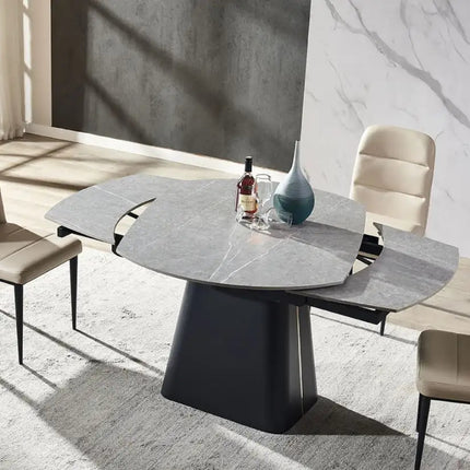 Rich Eettafel  -  Zwart Marmer