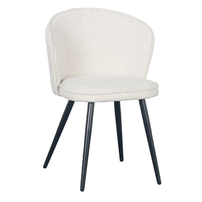 Ria eettafelstoel white prearl