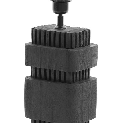 Lampvoet Sakura - Zwart - 17x13x37cm
