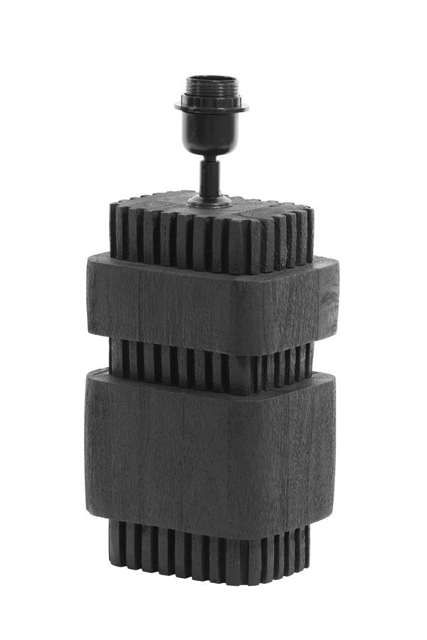Lampvoet Sakura - Zwart - 17x13x37cm