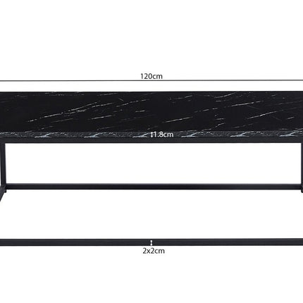 Salontafel-  Decor Marmer Zwart