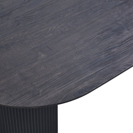 Salontafel 120 cm Ovaal  Donkerbruin