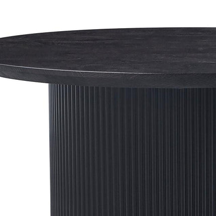 Salontafel  80 cm Rond Decor Donkerbruin