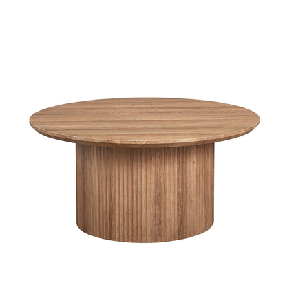 Salontafel 80 cm Rond Decor Oude eik