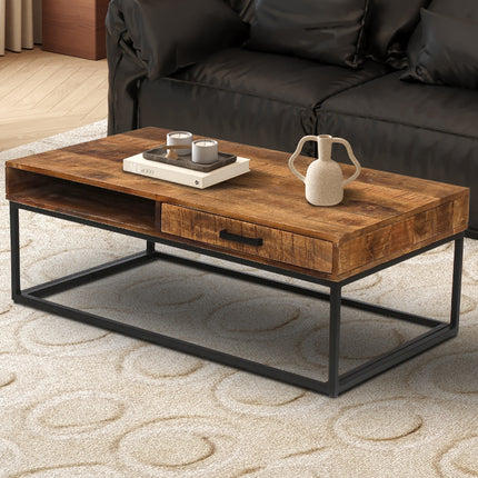 Salontafel  met lade Mango hout