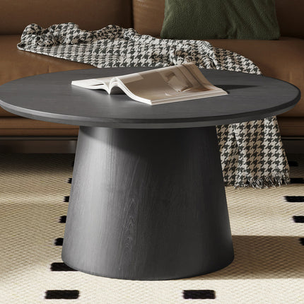 Salontafel -  Rond Donkerbruin