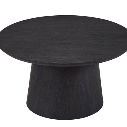 Salontafel -  Rond Donkerbruin
