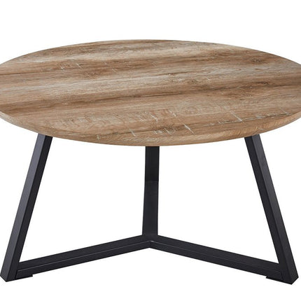 Salontafel Rond  Decor Oude Eik