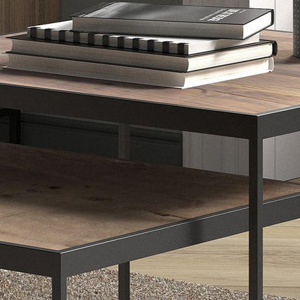 Salontafel  2-delig vierkant  Mango hout