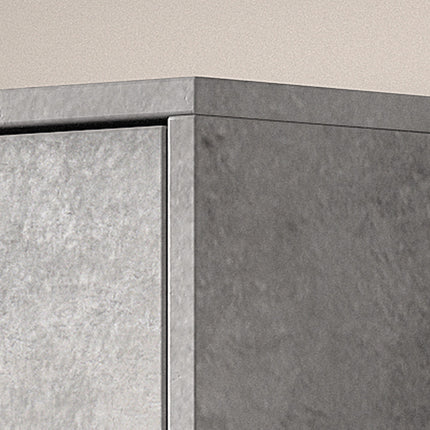 Schoenenkast 'Carini' 3 laden Beton (1c)