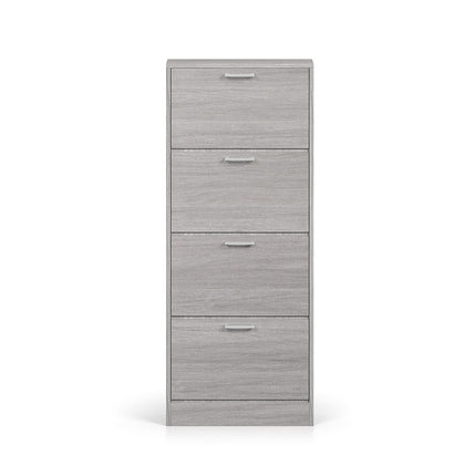 Schoenenkast 'Carini' 4 laden Grijze eik (1c)
