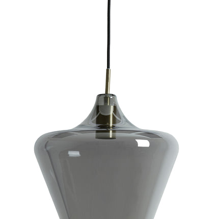Hanglamp Solly - Smoke Glas - Ã˜30cm